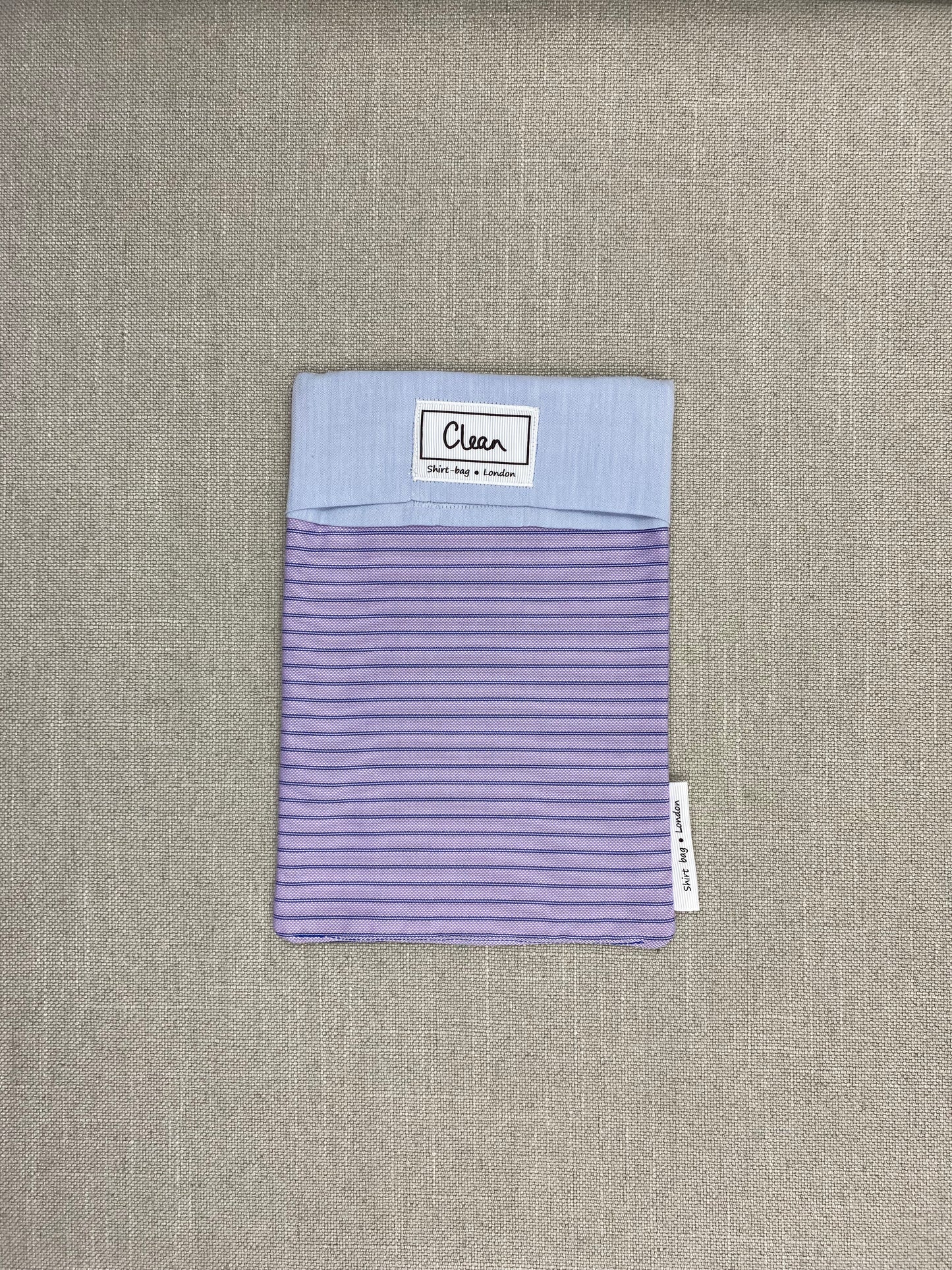Blue stripe on lilac with blue top 2 - small