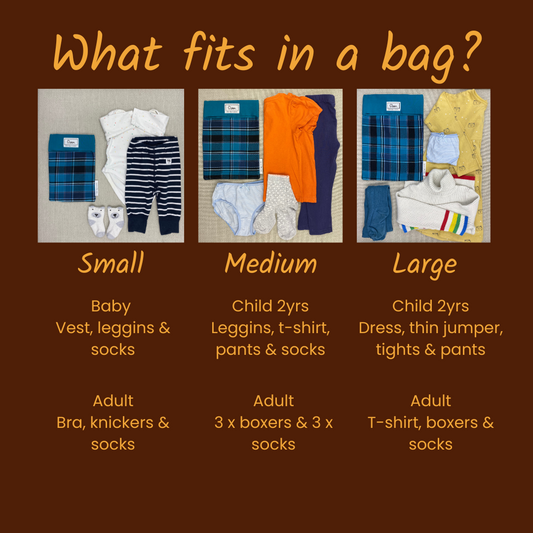 Red & white houndstooth with cream top