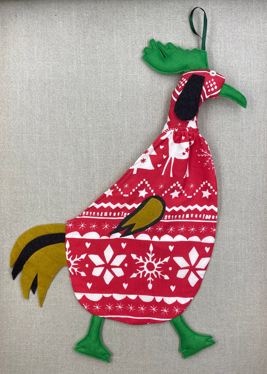 Christmas with green, yellow and dark grey