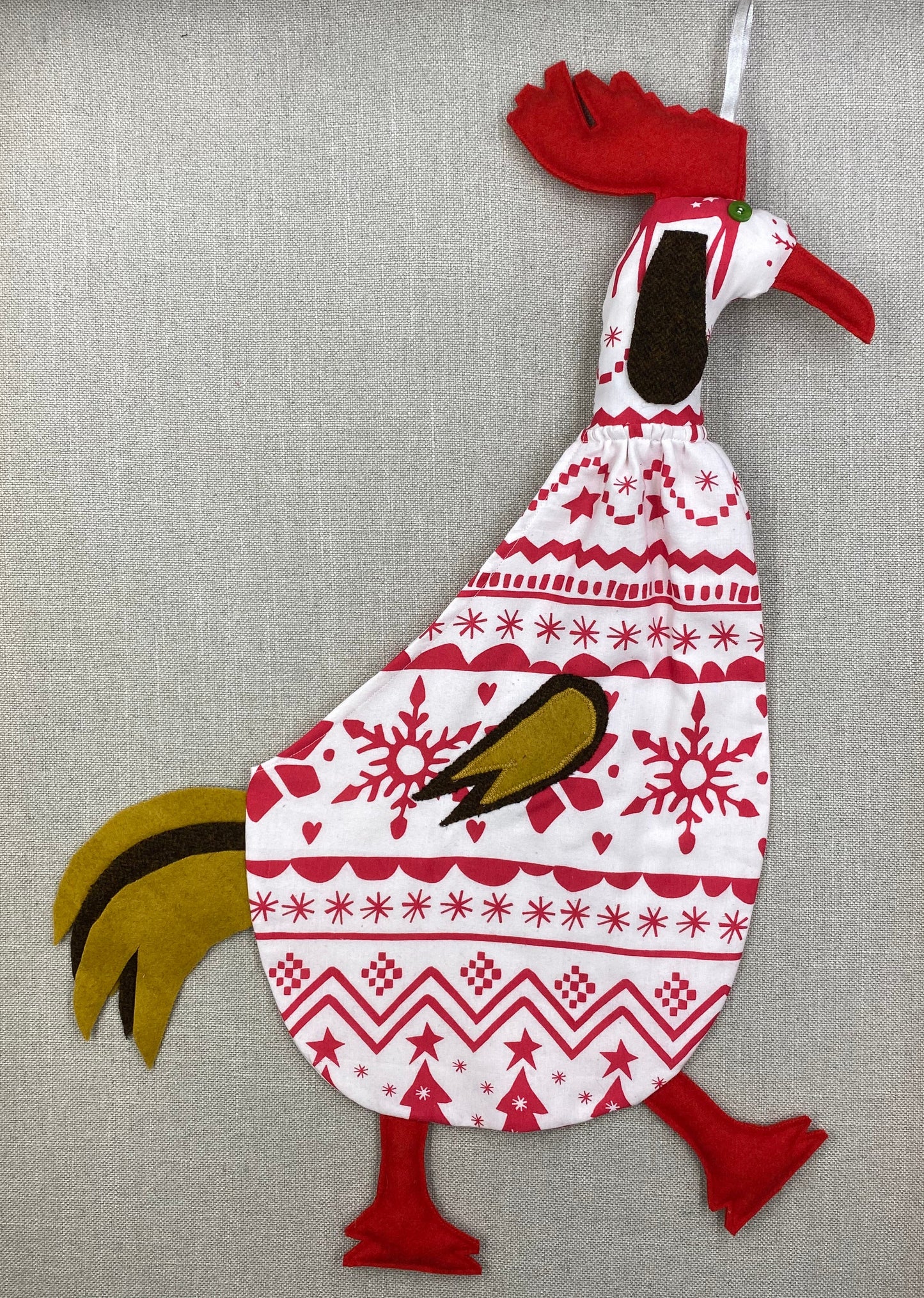 Christmas with red, yellow & brown