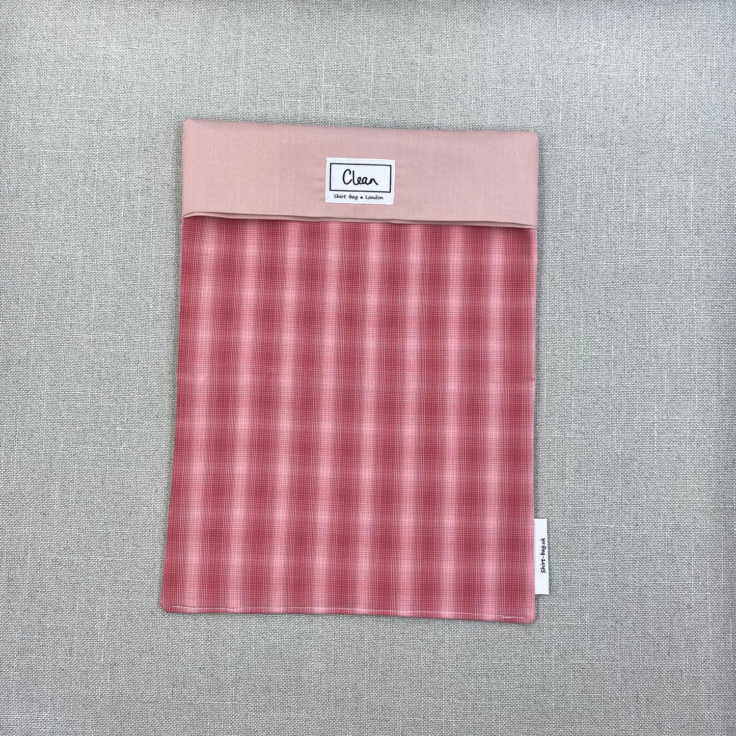 Pink tartan with crushed strawberry top - X large