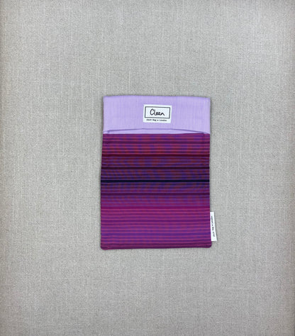 Purple & pink stripes with lilac top - medium